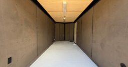 2026 Haulmark 7×16 Contractor Trailer | Barn Doors | 30 Amp | Ladder Racks