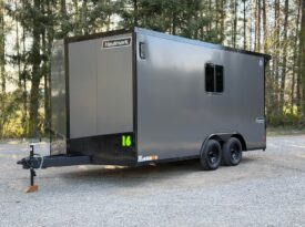 2026 Haulmark 8.5×16 UTV Trailer | 2k Rear Stab Jacks | RV Window | Extra Tall | 3.5k Torsion Axles