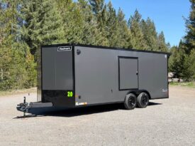 2026 Haulmark 8.5×20 Car Hauler | E-tracks | 30amp | Side Escape Door | 5.2k Torflex Axles