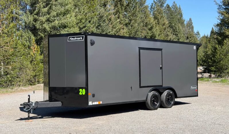 2026 Haulmark 8.5x20 Car Hauler | E-tracks | 30amp | Side Escape Door | 5.2k Torflex Axles