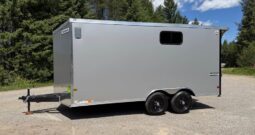 2026 Haulmark 8.5×16 Side by Side Trailer | Lifted Torsion Axles | UTV Package | 12″ Extended Tongue
