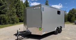 2026 Haulmark 8.5×16 Side by Side Trailer | Lifted Torsion Axles | UTV Package | 12″ Extended Tongue