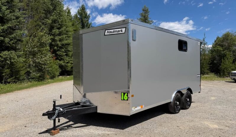 2026 Haulmark 8.5×16 Side by Side Trailer | Lifted Torsion Axles | UTV Package | 12″ Extended Tongue