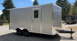 2026 Haulmark 8.5×16 Side by Side Trailer | Lifted Torsion Axles | UTV Package | 12″ Extended Tongue