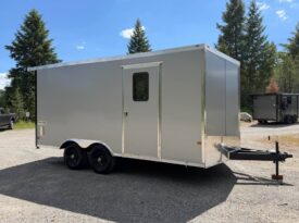 2026 Haulmark 8.5×16 Side by Side Trailer | Lifted Torsion Axles | UTV Package | 12″ Extended Tongue