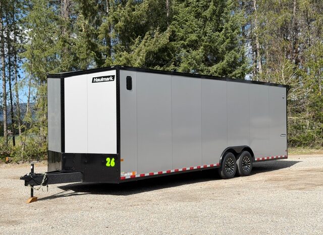 2026 Haulmark 8.5×26 Enclosed Car Trailer | 6k Torflex Axles | 90″ Interior Height | E-Tracks