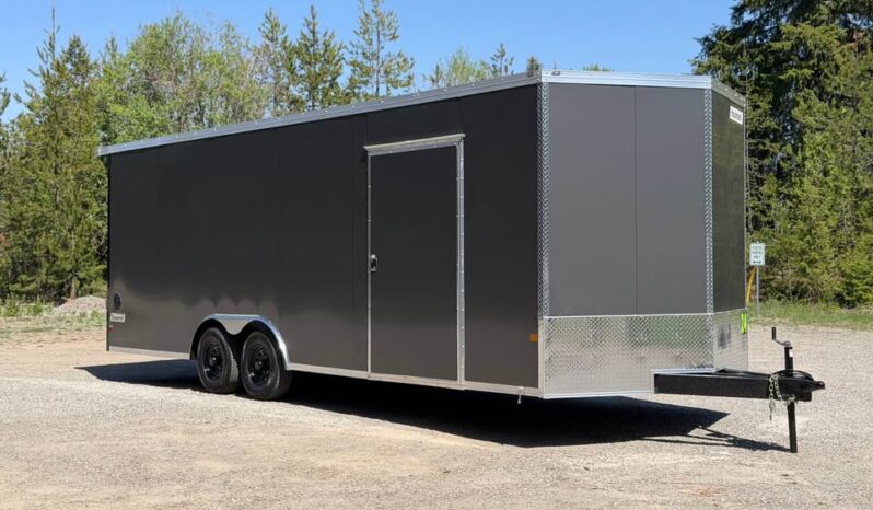 
								2026 Haulmark 8.5×24 Car Trailer | 5.2k Torsion Axles | 90′ H | 12″ Ext Tongue | E-Tracks full									