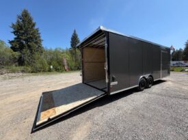 2026 Haulmark 8.5×24 Car Trailer | 5.2k Torsion Axles | 90′ H | 12″ Ext Tongue | E-Tracks