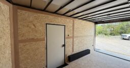 2026 Haulmark 8.5×16 Cargo Trailer | 7’6″ Tall | Ext Tongue | Beavertail