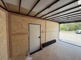 2026 Haulmark 8.5×16 Cargo Trailer | 7’6″ Tall | Ext Tongue | Beavertail