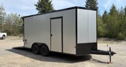 2026 Haulmark 8.5×16 Cargo Trailer | 7’6″ Tall | Ext Tongue | Beavertail