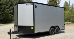 2026 Haulmark 8.5×16 Cargo Trailer | 7’6″ Tall | Ext Tongue | Beavertail