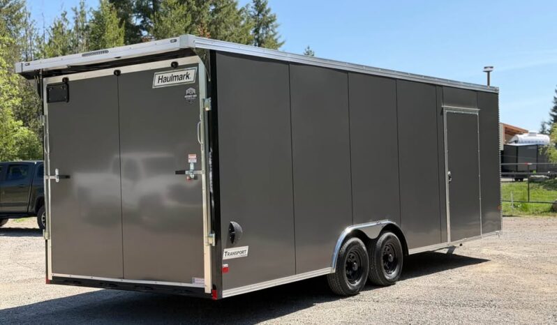2026 Haulmark 8.5×24 Car Trailer | 5.2k Torsion Axles | 90′ H | 12″ Ext Tongue | E-Tracks