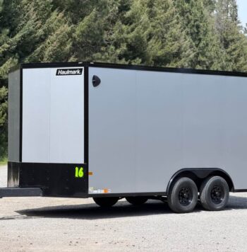 2026 Haulmark 8.5x16 Cargo Trailer | 7'6" Tall | Ext Tongue | Beavertail