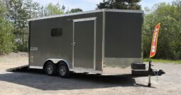 2026 Haulmark Grizzly 8.5×16 ATV Trailer | Side Ramp Door | 90″ H | RV Windows