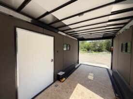2026 Haulmark Grizzly 8.5×16 ATV Trailer | Side Ramp Door | 90″ H | RV Windows