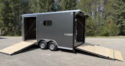2027 Haulmark Grizzly 8.5×16 ATV Trailer | Side Ramp Door | 90″ H | RV Windows
