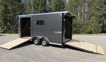 
										2026 Haulmark Grizzly 8.5×16 ATV Trailer | Side Ramp Door | 90″ H | RV Windows full									
