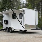 2026 Haulmark 7x16 Offgrid Trailer | Fully Insulated | 3.5k Lifted Torsion Axles | Awning | RV Windows