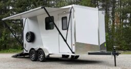 2026 Haulmark 7×16 Offgrid Trailer | Fully Insulated | 3.5k Lifted Torsion Axles | Awning | RV Windows