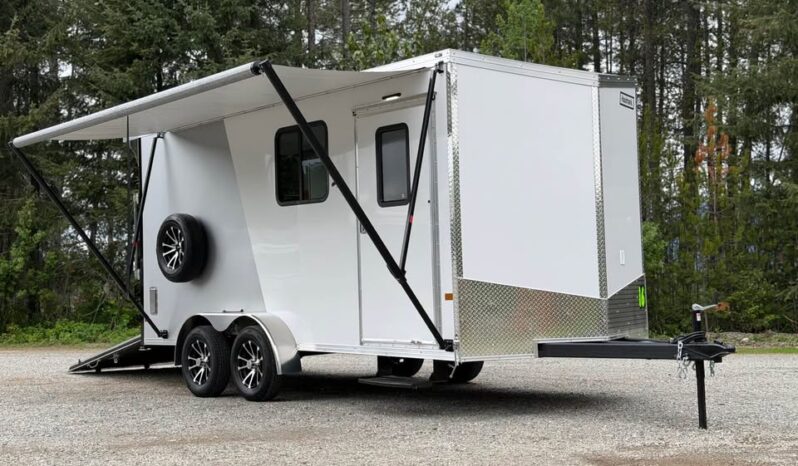 2026 Haulmark 7×16 Offgrid Trailer | Fully Insulated | 3.5k Lifted Torsion Axles | Awning | RV Windows