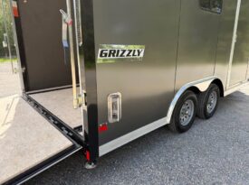 2027 Haulmark Grizzly 8.5×16 ATV Trailer | Side Ramp Door | 90″ H | RV Windows