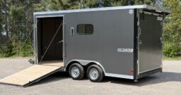 2026 Haulmark Grizzly 8.5×16 ATV Trailer | Side Ramp Door | 90″ H | RV Windows