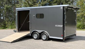 
										2026 Haulmark Grizzly 8.5×16 ATV Trailer | Side Ramp Door | 90″ H | RV Windows full									