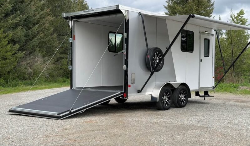 
								2026 Haulmark 7×16 Offgrid Trailer | Fully Insulated | 3.5k Lifted Torsion Axles | Awning | RV Windows full									