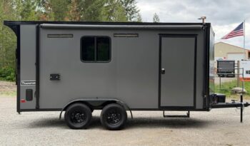 
										2026 Haulmark 7×16 Hybrid ATV Trailer | Fully Insulated | 3.5k Lifted Torsion Axles | Awning | RV Windows full									