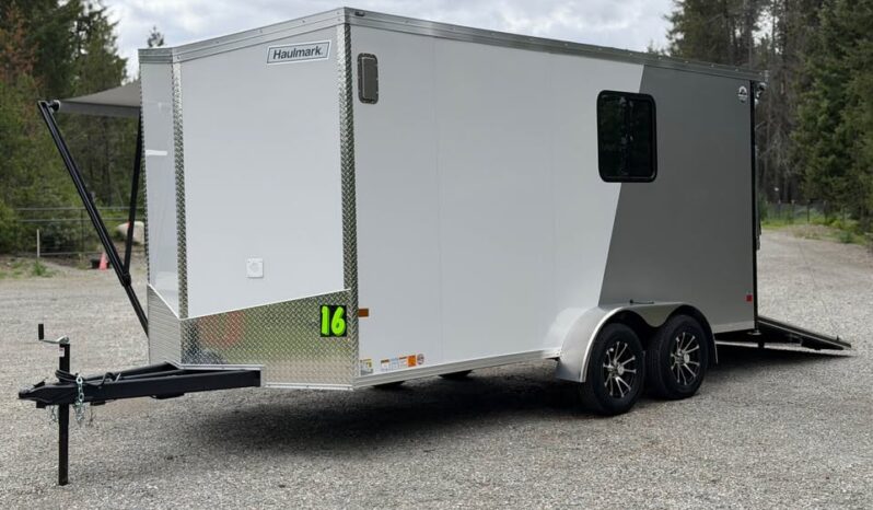 2026 Haulmark 7×16 Offgrid Trailer | Fully Insulated | 3.5k Lifted Torsion Axles | Awning | RV Windows