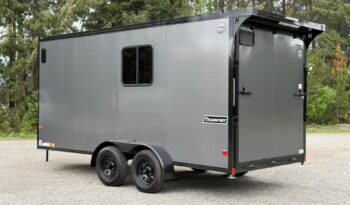 
										2026 Haulmark 7×16 Hybrid ATV Trailer | Fully Insulated | 3.5k Lifted Torsion Axles | Awning | RV Windows full									