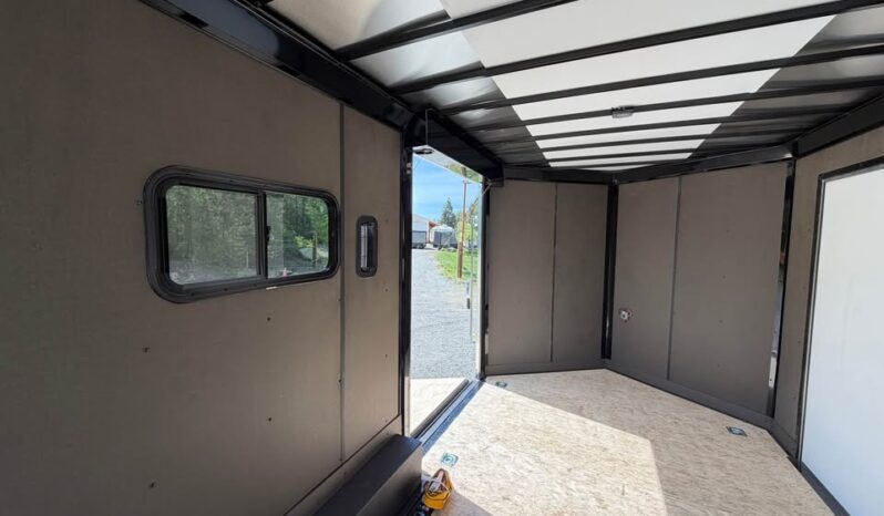 
								2026 Haulmark Grizzly 8.5×16 ATV Trailer | Side Ramp Door | 90″ H | RV Windows full									