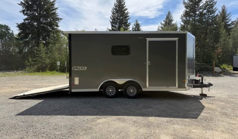 
								2026 Haulmark Grizzly 8.5×16 ATV Trailer | Side Ramp Door | 90″ H | RV Windows full									