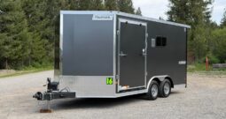 2026 Haulmark Grizzly 8.5×16 ATV Trailer | Side Ramp Door | 90″ H | RV Windows