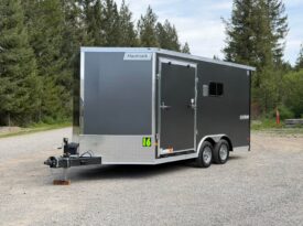 2026 Haulmark Grizzly 8.5×16 ATV Trailer | Side Ramp Door | 90″ H | RV Windows