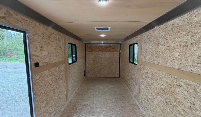 
								2026 Haulmark 7×16 Hybrid ATV Trailer | Fully Insulated | 3.5k Lifted Torsion Axles | Awning | RV Windows full									