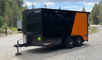 2026 Haulmark 7x14 Motorcycle Trailer | 3.5k Torsion Axles | Phantom Trim | Polycore Exterior