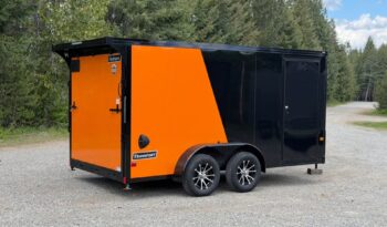 
										2026 Haulmark 7×14 Motorcycle Trailer | 3.5k Torsion Axles | Phantom Trim | Polycore Exterior full									