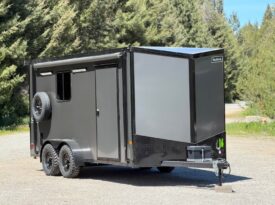 2026 Haulmark 7×16 Hybrid Multi-use Trailer | Insulated | UTV Package | Awning | RV Windows