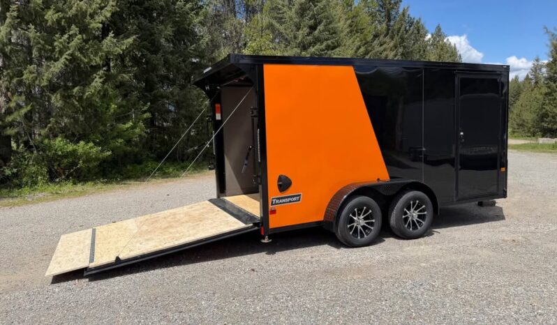 
								2026 Haulmark 7×14 Motorcycle Trailer | 3.5k Torsion Axles | Phantom Trim | Polycore Exterior full									