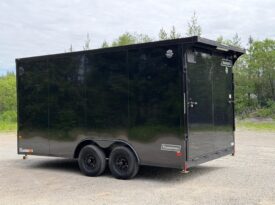 2026 Haulmark 8.5×16 ATV Trailer | Fully Loaded | Extra Tall | 5k Stabilizer Jacks | 12oc Roof