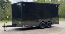 2026 Haulmark 8.5×16 ATV Trailer | Fully Loaded | Extra Tall | 5k Stabilizer Jacks | 12oc Roof