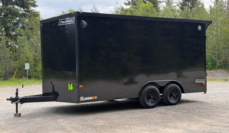 2026 Haulmark 8.5×16 ATV Trailer | Fully Loaded | Extra Tall | 5k Stabilizer Jacks | 12oc Roof