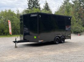 2026 Haulmark 8.5×16 ATV Trailer | Fully Loaded | Extra Tall | 5k Stabilizer Jacks | 12oc Roof