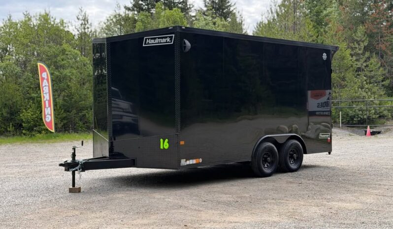 2026 Haulmark 8.5×16 ATV Trailer | Fully Loaded | Extra Tall | 5k Stabilizer Jacks | 12oc Roof