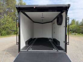 2026 Haulmark 8.5×16 ATV Trailer | Fully Loaded | Extra Tall | 5k Stabilizer Jacks | 12oc Roof