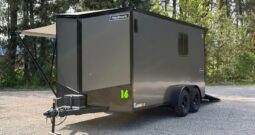 2026 Haulmark 7×16 Hybrid Multi-use Trailer | Insulated | UTV Package | Awning | RV Windows