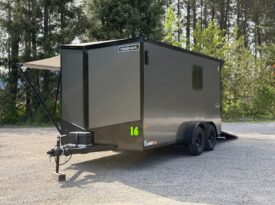 2026 Haulmark 7×16 Hybrid Multi-use Trailer | Insulated | UTV Package | Awning | RV Windows