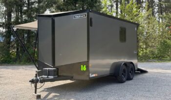 2026 Haulmark 7x16 Hybrid Multi-use Trailer | Insulated | UTV Package | Awning | RV Windows